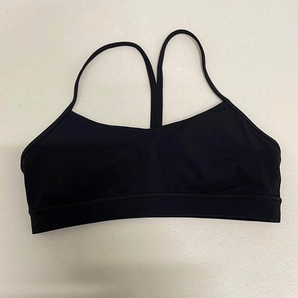 Lululemon Flow Y bra size 10 Black